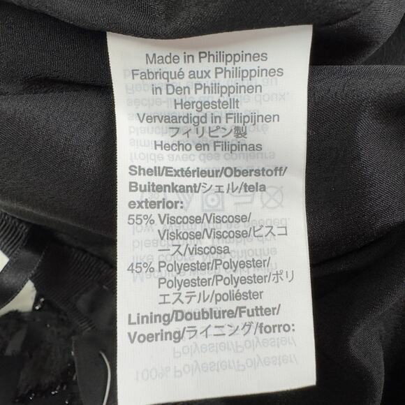 J. Crew Velvet Burnout Animal Leopard Print Sparkle Pencil Skirt Women's Size 10 - Picture 4 of 5